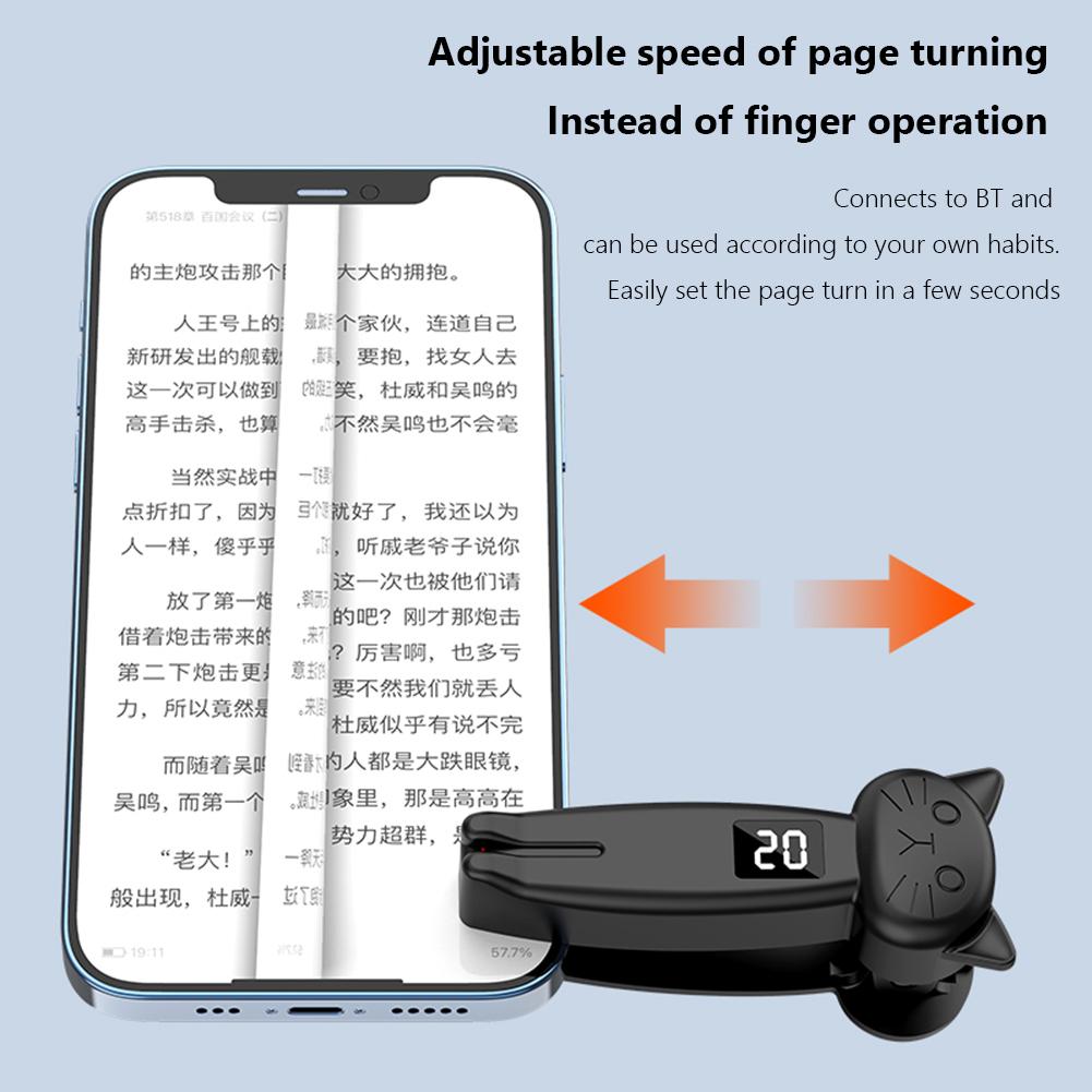 For Kindle Paperwhite Oasis Kobo EReaders RF Remote Control Page Turner Taking Photo Camera Video Recording Remote Trigger