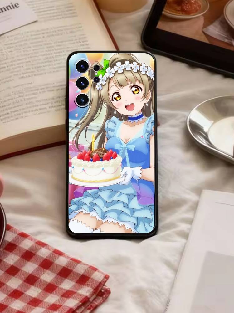 Love Live-Minami Kotori Phone Case For Samsung S26,S25,S24,S23,S22,S21,S20,S30,Ultra,Plus,Fe,Note,5G Black Cover