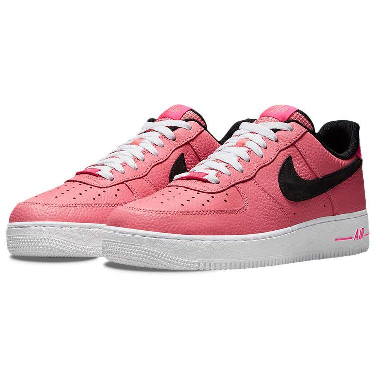 Nike Air Force 1 Low 07 Pink Gaze Black Men Sneakers White Hyper-Pink DZ4861-600