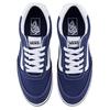 Vans Brooklyn LS Slip Resistant Abrasion Resistant Low top Skateboard Shoes Men's Blue White VN000D7QEMT