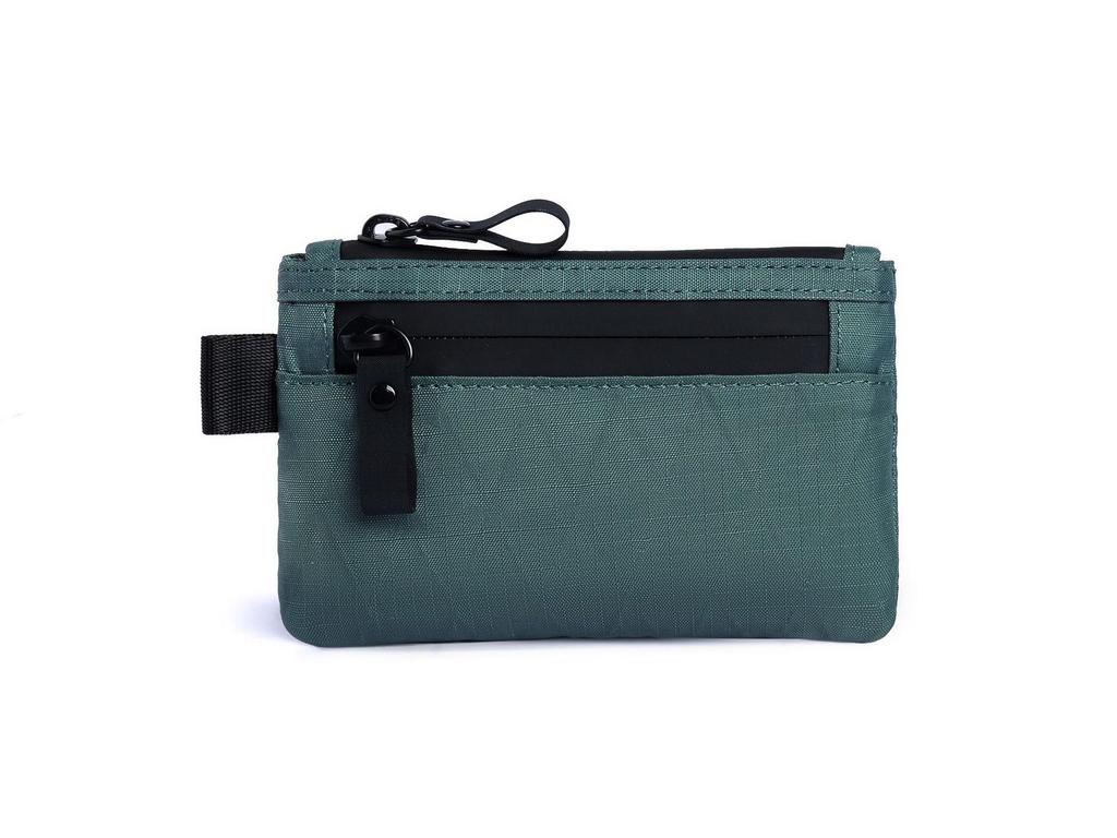 RFID Coin Purse Anti-Theft Card Holder X-Pac Mini Travel Wallet with Keychain