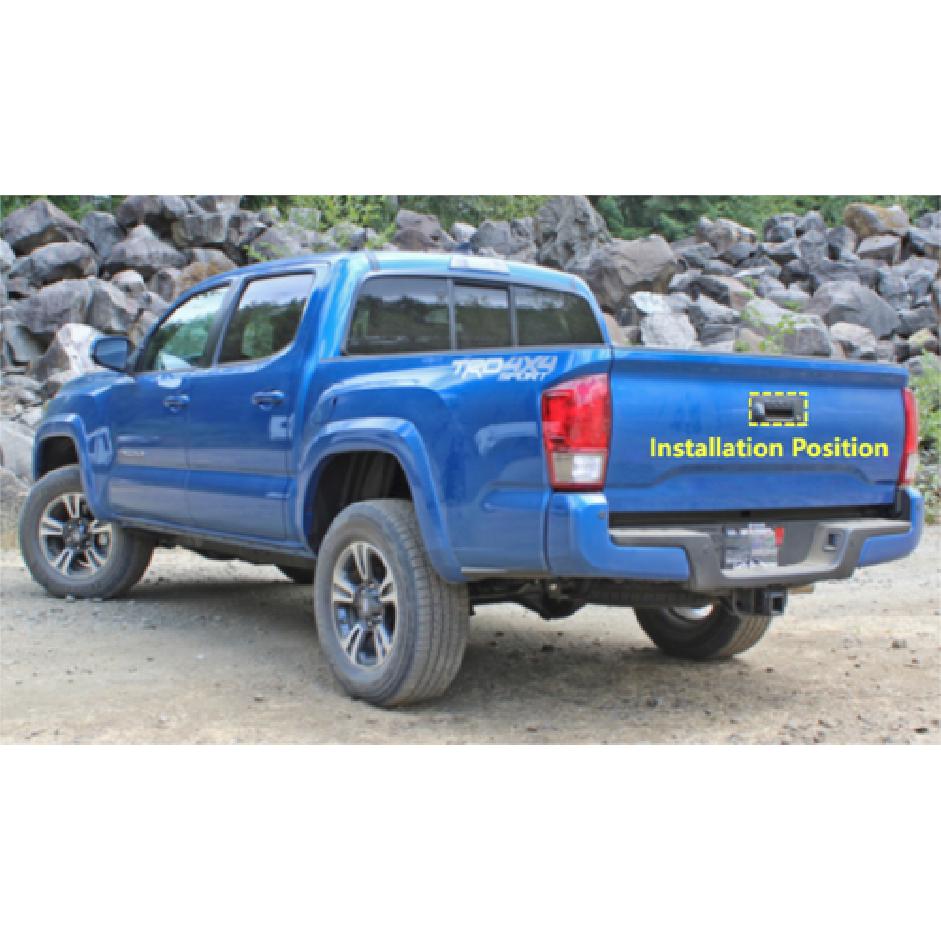 ABS Chrome Rear Door Handle Bowl Lid Cover Trim For 2016- Toyota Tacoma 1pcs
