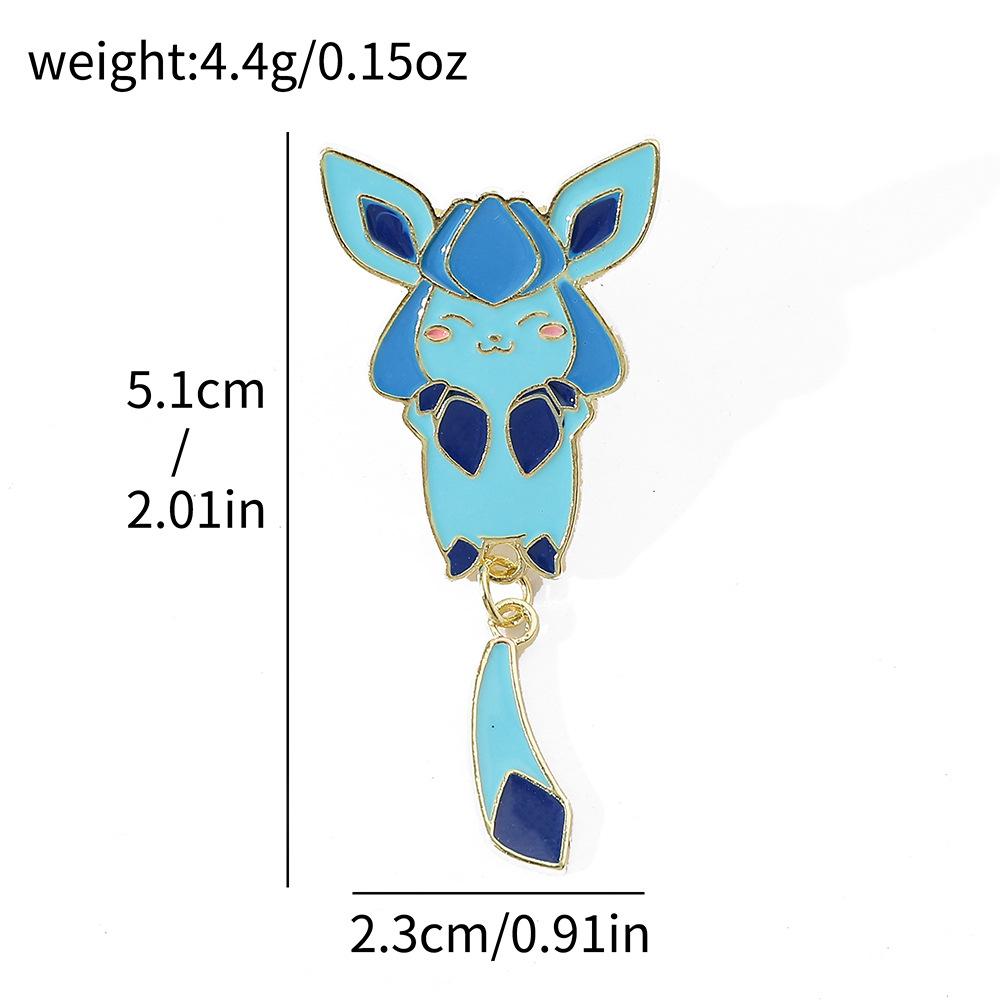 Милый Креативный Металлический Значок Покемон Брошь из Сплава Покемон Булавка Аксессуар