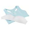 Nike Medium Support One-Piece Padded Solid Color Sports Bra Women Underwear Blue BV3637-483