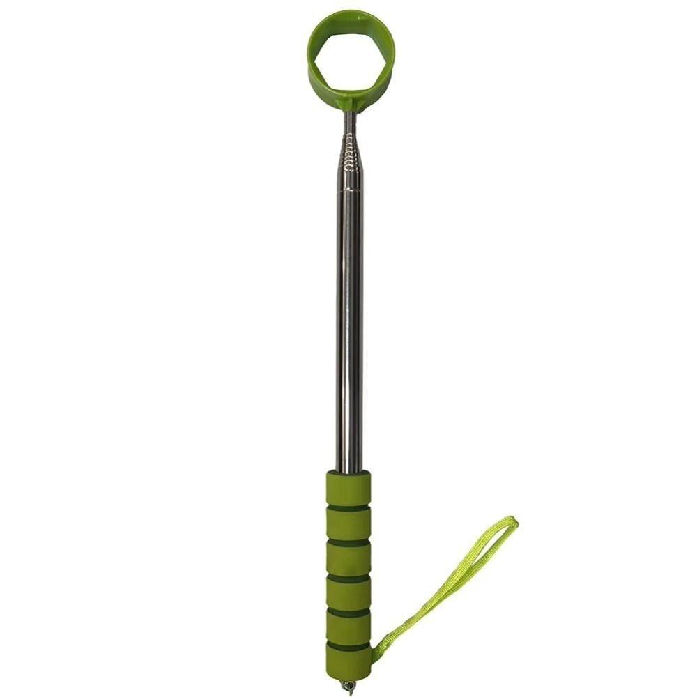 Extendable Telescopic Golf Ball Retriever Non-Slip Handle Stainless Telescopic Golf Ball Picker Claw Sucker Tool