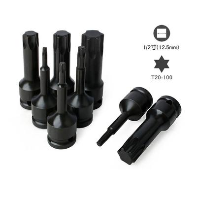Adaptateur de douille 1/2 pouce pour tournevis à tête étoile