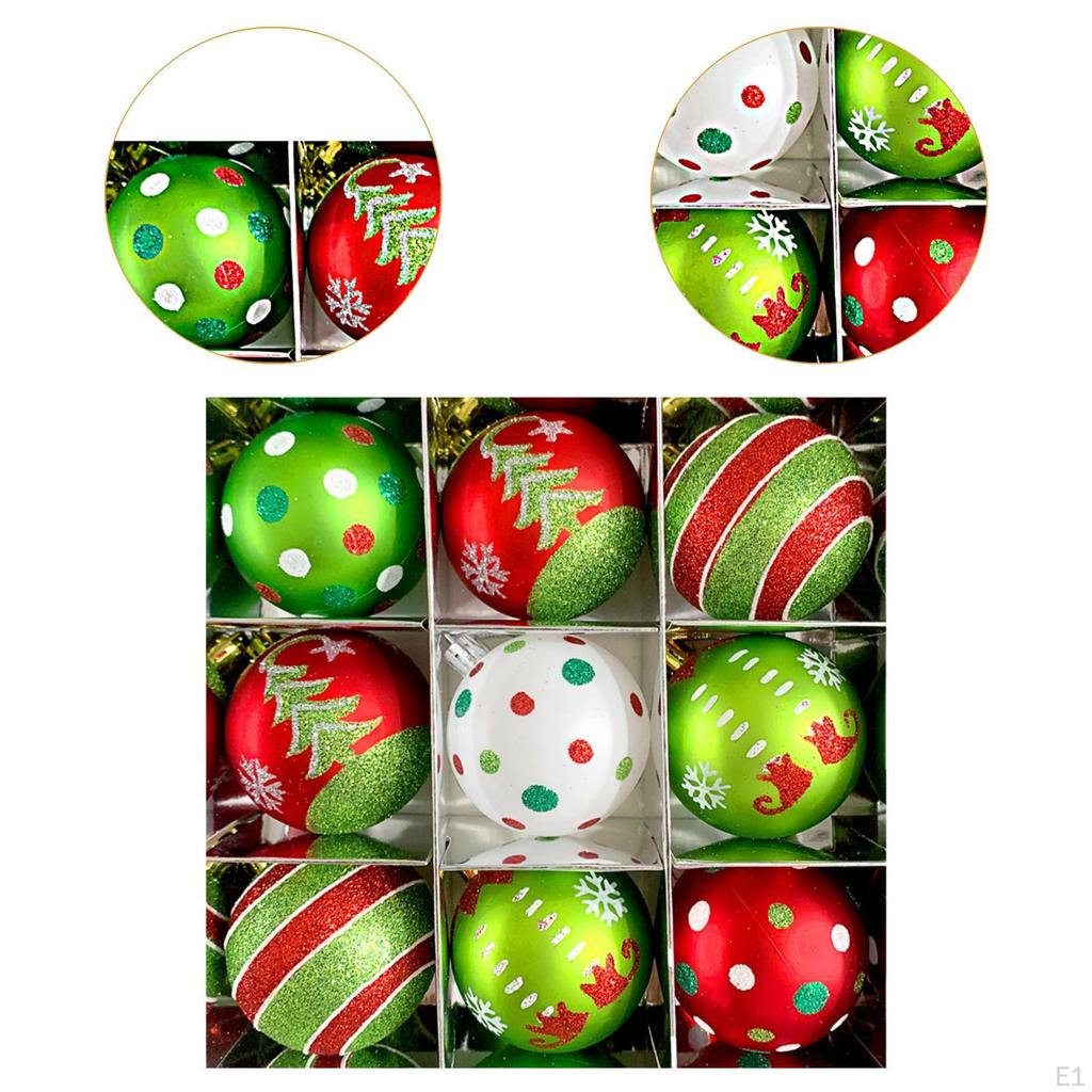 Vánoční koule ozdoby závěsné dekorace na stromek pro domov, nákupní centrum