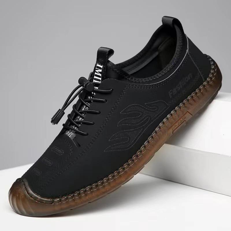 Men's Soft-Soled Breathable Casual Korean Fashion Driving Shoes