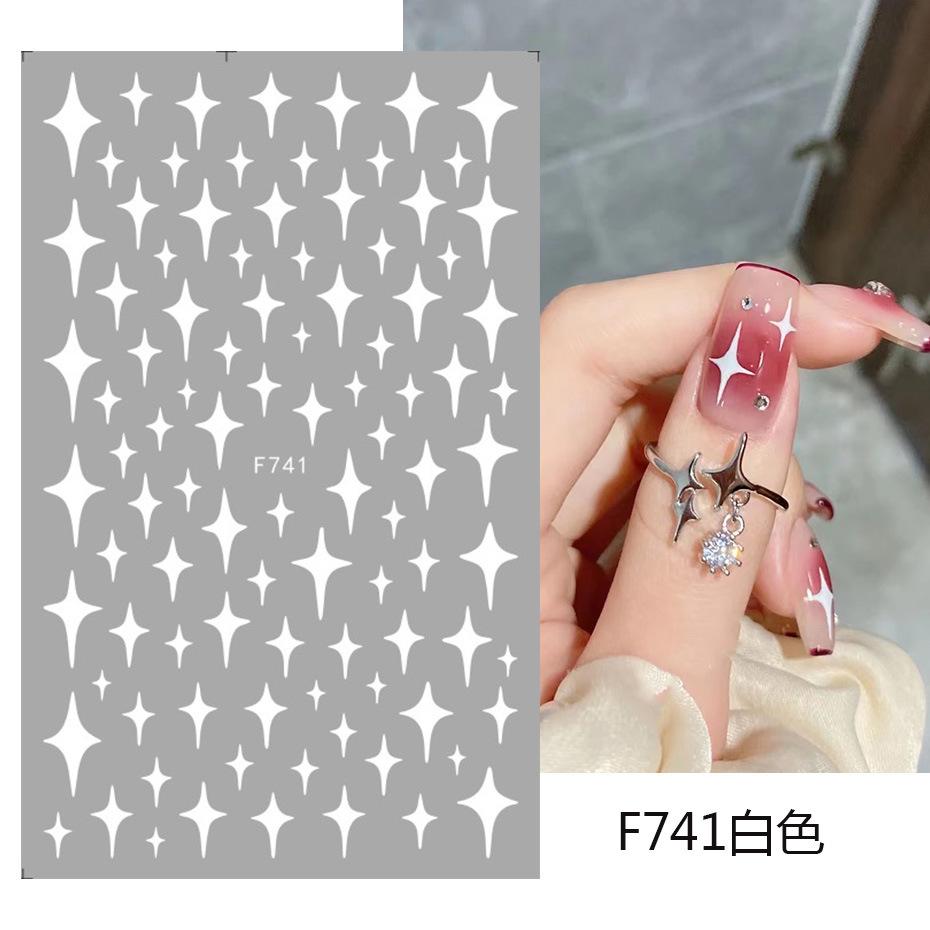 Наклейка для наращивания ногтей Пудра Румяна Love Red Halo Dye Постепенный натуральный — фото 16