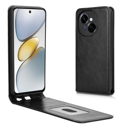 For Tecno Spark Go  Go1 Business Flip Vertical Case Retro Skin-friendly Full Cover Card Holder For Tecno Pop 9 4G Phone Bags