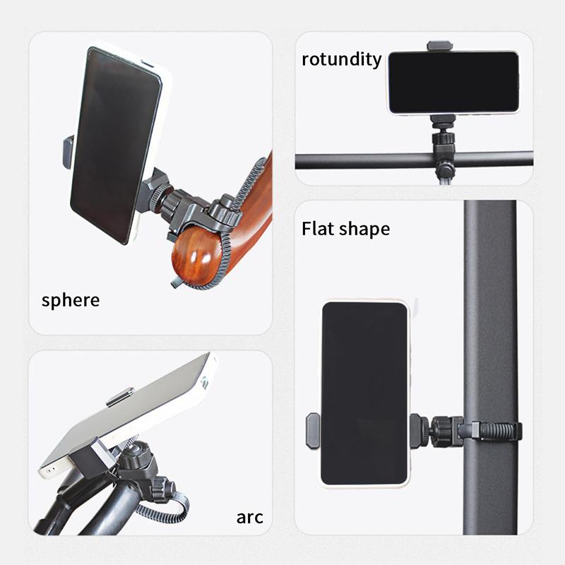 Action Camera Strap Bracket 360° Rotation Holder Backpack Clip Mount Insta360 Hero Phone Selfie Holder For Bicycle Motorcycles