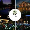 5 Head LED Solar Simulation Rose Flower Solar LED Light Garden Yard Lawn Night Lamp Landscape Garden Home Decoration Flowers