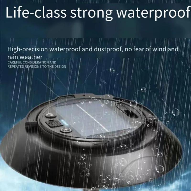 Solar Camping Lantern Rechargeable LED Light 4000mAh USB Portable Outdoor Emergency Light for Night Use Power Outage Survival
