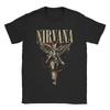 Nirvana Rock Band Classic Album Poster Graphic Print Cotton Tshirt Streetwear Hip Hop Fashion Tee Men Women Loose Oversized Top