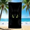 1Pc Dragon'S Eyes Beach Towel, Quick Dry, Multi-Use for Beach Pool Gym Yoga Home Travel, Christmas, Halloween, Xmas Gift S929648