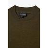 Emporio Armani Men S Logo Patch Wool Knit Pullover A516128028