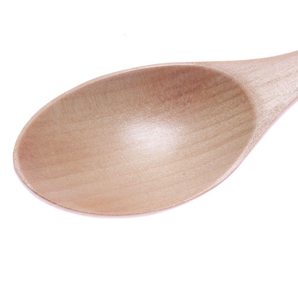 2PCS Natural Cereal Rice Utensil Soups Tableware Spoon Fork Dinnerware Sets