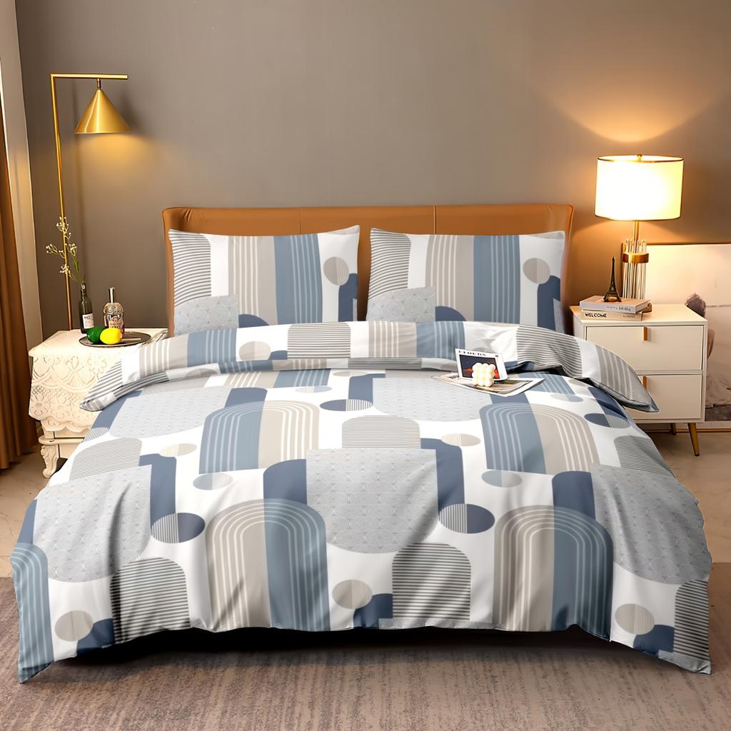 Modern Style Bedding Set 3D Printing Sea 2-3 Piece Set (No Core) Suitable for Bedroom Duvet Cover Set Gift Home Decor Textile