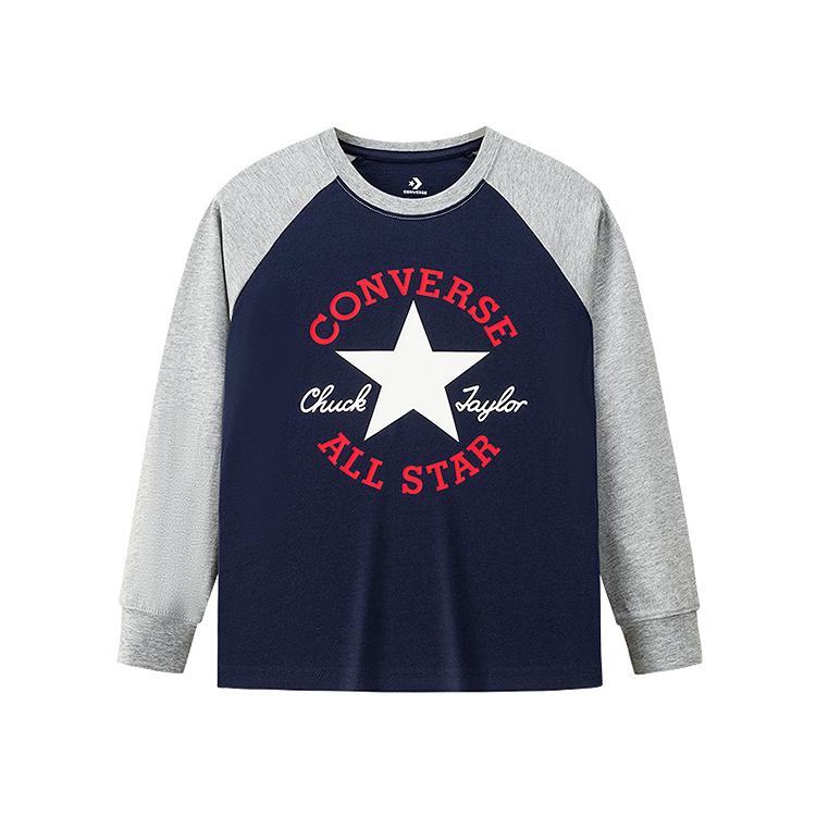 Converse Kids T Shirts Crew Neck Moderate CV2612691 (4)110/52