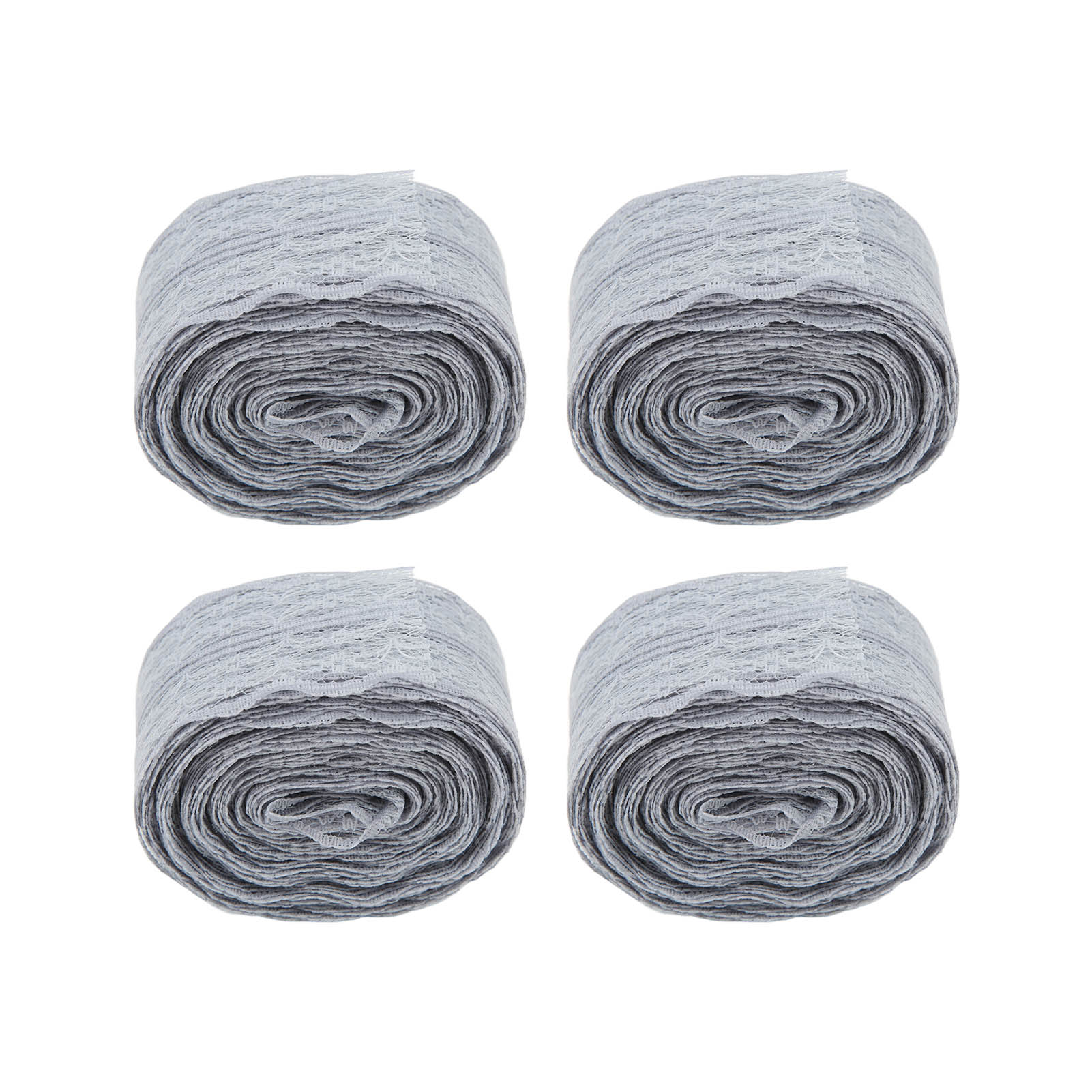 

4 шт. кружевные ленты нейлон ретро DIY декоративные аксессуары для подарочной упаковки украшения серый серый