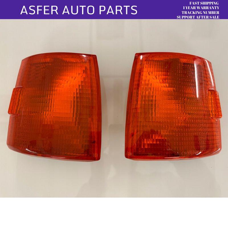 Turn Signal Indicator Light Left and Right, Set of 2, Side, Yellow for Volkswagen Transporter T4 (1991-2004) OEM 701953050 701953049