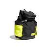 Adidas W ID FLA BP Sports Drawstring Polyester Backpack Unisex Backpack Black Acid-Green Yellow GM4545