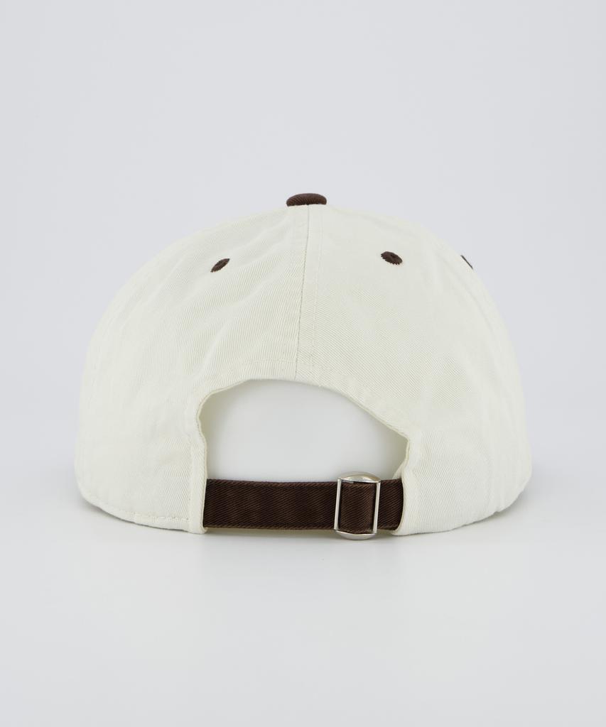ANNOT Slay Washed Cap Ivory Brown