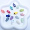 Hand-Painted Small Fish Eye Ceramic Beads for DIY Necklaces & Bracelets