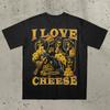 I Love Cheese Shirt Skeleton Biker Skeleton Meme Shirt Skeleton Meme Skeleton Shirt Stupid Meme Shirts Offensive Shirt
