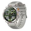 Rainbuvvy HT37 GPS Smartwatch 1,46 Zoll IPS-Bildschirm Bluetooth-Anruf IP68 Wasserdicht Taschenlampe Herzfrequenz 540mAh Android Sportuhr