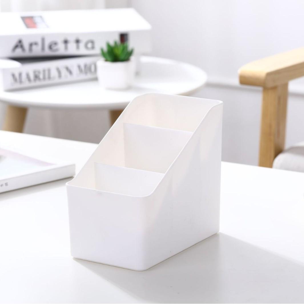 Студенческий настольный органайзер - Однотонный многосекционный держатель для блеска для губ и помады