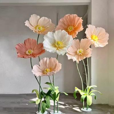 New 60cm Simulate Giant Flower Paper Simulated Large Artificial Flower Giant Flower Photography Props Festival Party Decoration