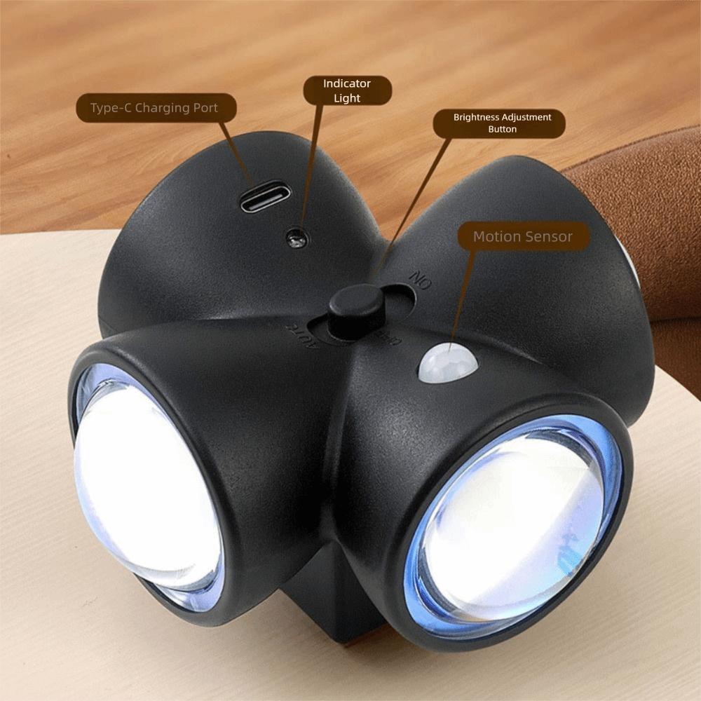 TYPE-C Fast Charging Intelligent Sensor Lamp Charging Wall Lamp  Corridor Passageway