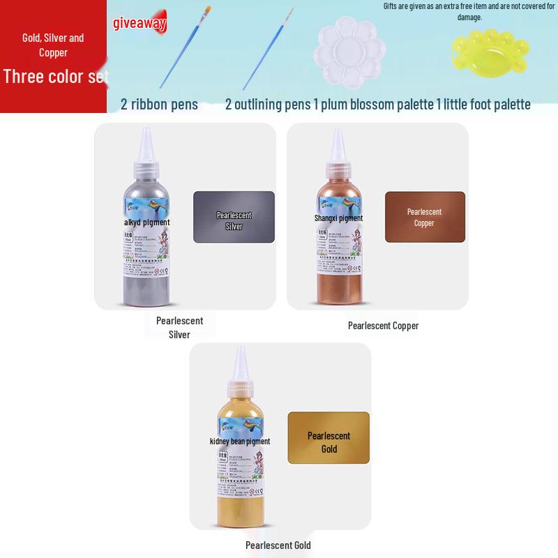 100ml Acrylic Paint for Plaster Doll, Fluid, Graffiti, Wall & Art Painting