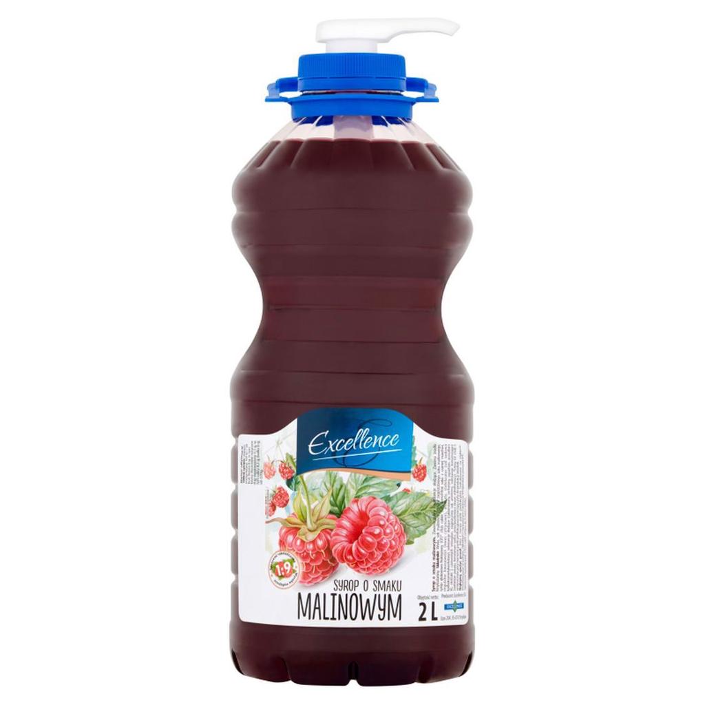 Excellence Raspberry Flavored Syrup 2 L