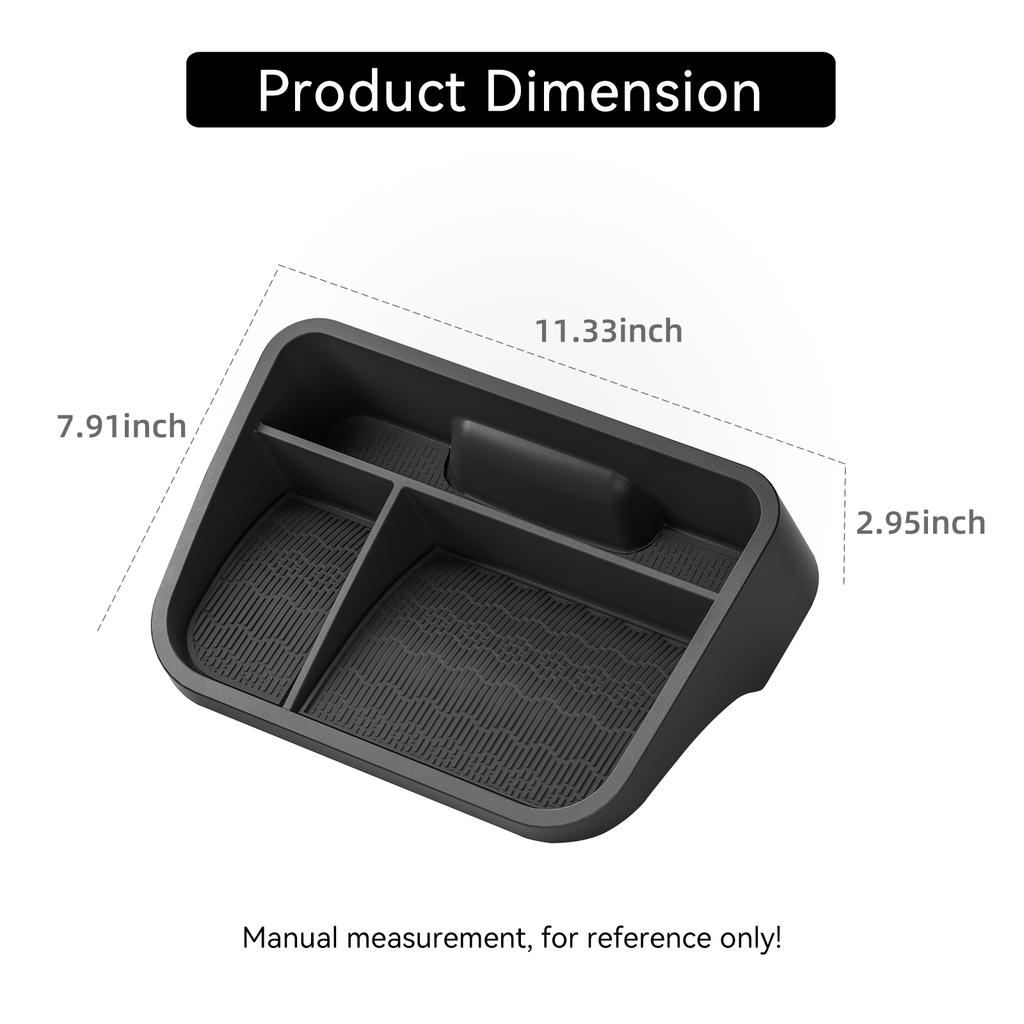 for BYD ATTO3 ATTO 3 YUAN PLUS 2025 2026 Car Dashboard Storage Tray Display Screen Rear Storage Box Tray Organizer Accessories