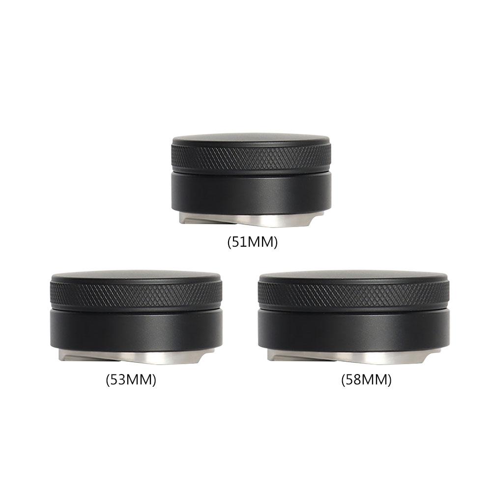 Stainless Steel Coffee Tamper 51mm/53mm/58mm Coffee Distributor Coffee Powder Hammer Silicone Mat Coffee Accessories