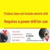 304 Stainless Steel Electric Drill Mixing Rod for Meat, Batter, and Cement