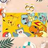 1pc Pokmon Pikachu Beach Towel, Yellow Microfiber, Multi-Use Pool Beach Towel, Ideal for Kids & Adults, Summer Outdoor Home