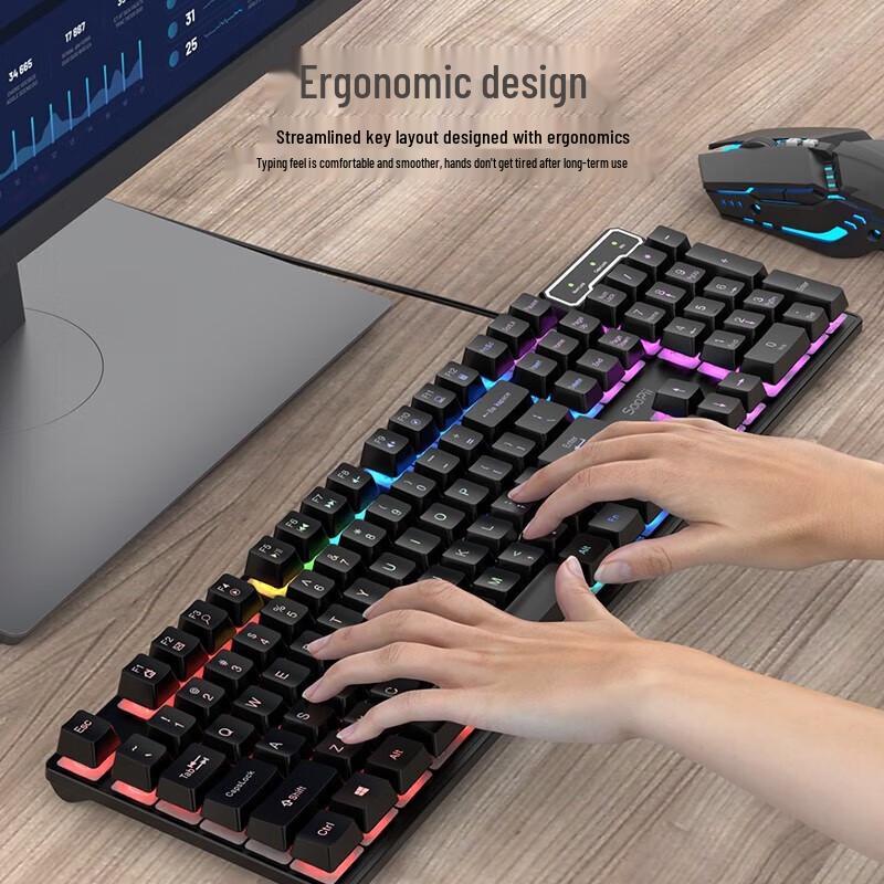 SooPii Wired Office & Gaming Keyboard