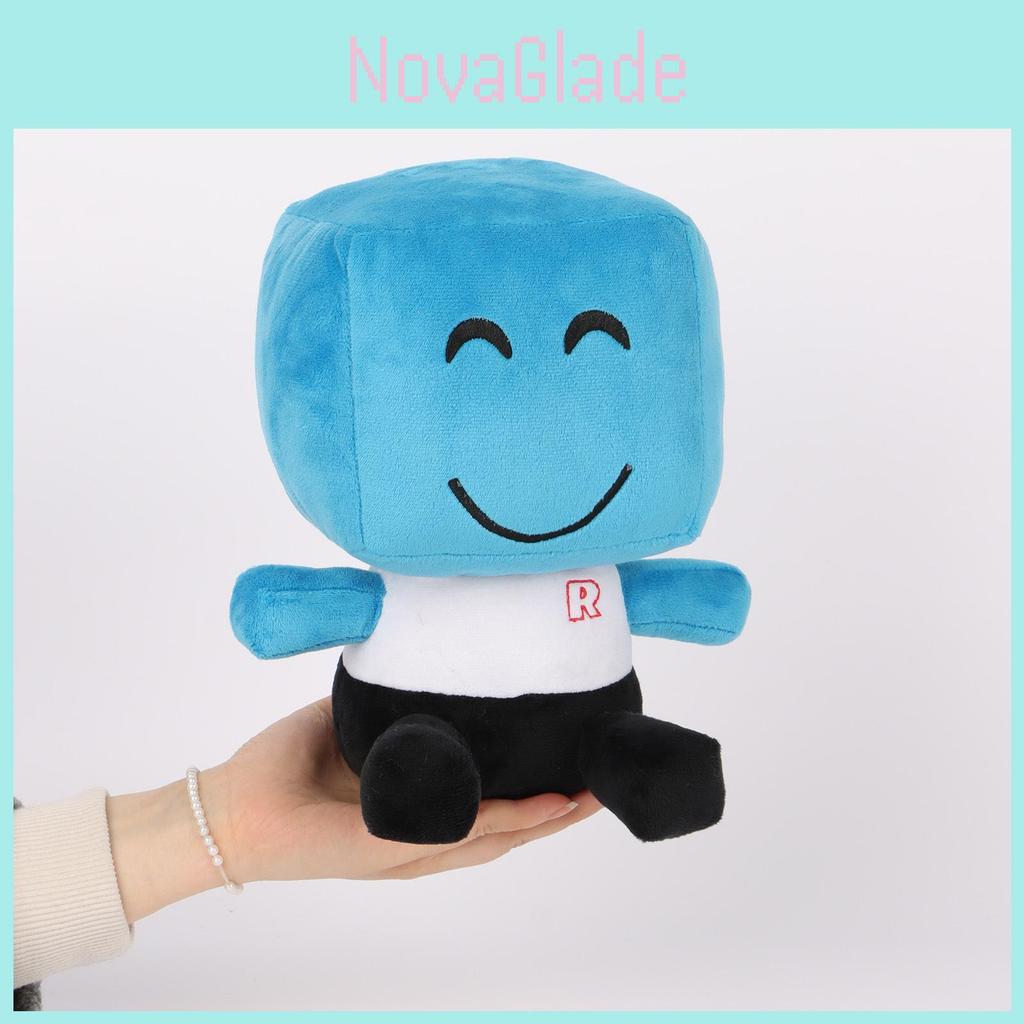 Toslow Plush Blue Face Emoji Soft Toy With Pp Cotton Filling For Kids And Adults