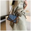 2024 New Vintage Square Crossbody Bag Simple Retro Shoulder Bag Women Fashion
