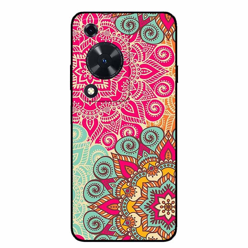 Phone Case For Huawei Nova Y63/ Y72S Case Animal Soft TPU Silicone Back Cover Case For Huawei Nova Y72S TPU Black Funda Nova Y63