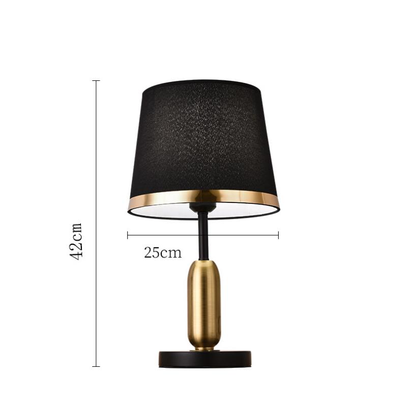 Lampă de masă retro europeană Lampă de noptieră pentru dormitor Lumină de noapte creativă, simplă, romantică