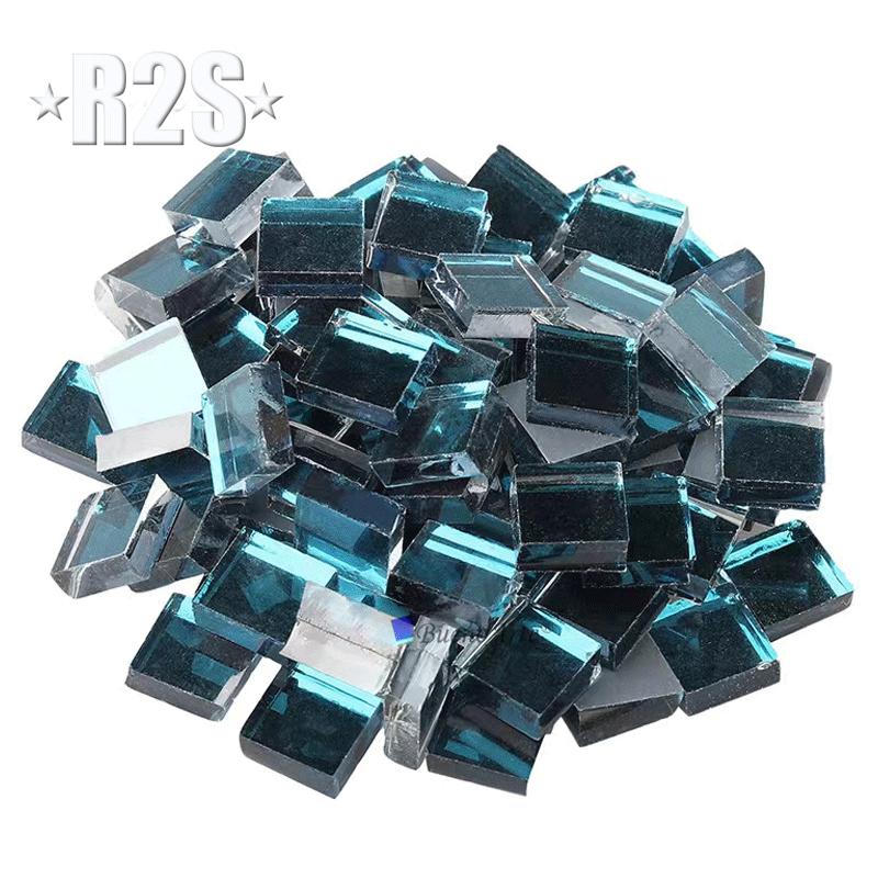 1kg Glass Mirror Mosaic Tiles Bulk Diamond Shape DIY Craft Handcrafted Accessory Home Wall Artwork Decor Supplies arte