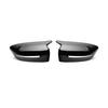 New Glossy Black Rearview Mirror Cover Carbon Fiber Side Mirror Housing Cover for BMW 3 Series 5 Series G20 G28 G30 G38 G11 G12