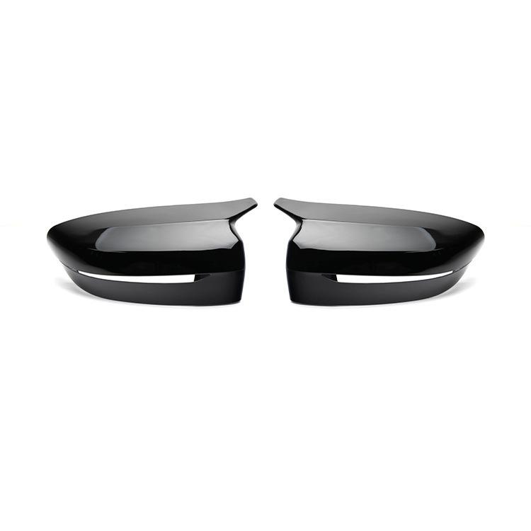 New Glossy Black Rearview Mirror Cover Carbon Fiber Side Mirror Housing Cover for BMW 3 Series 5 Series G20 G28 G30 G38 G11 G12