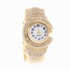 Damenuhr Voll Diamant Damen Uhr Vielseitig Freizeit Quarz Uhr Feiertagsuhr Armband