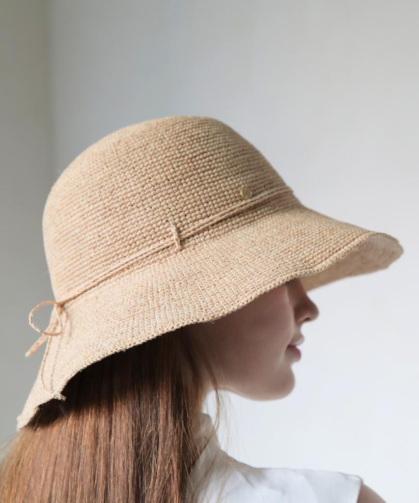 Sseongeulleideu Raffia Hat Palma Crochet Sun Hat Women'S Uv Protection Summer Hat