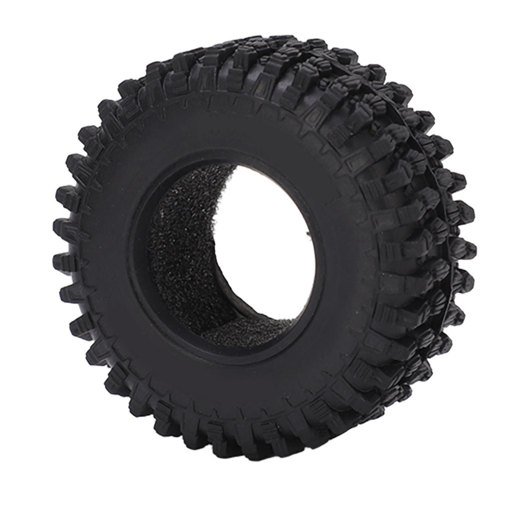 4PCS RC Wheel Tire Rubber Tyre 51mm Diameter for Axial SCX24 1/24 Remote Control Cars